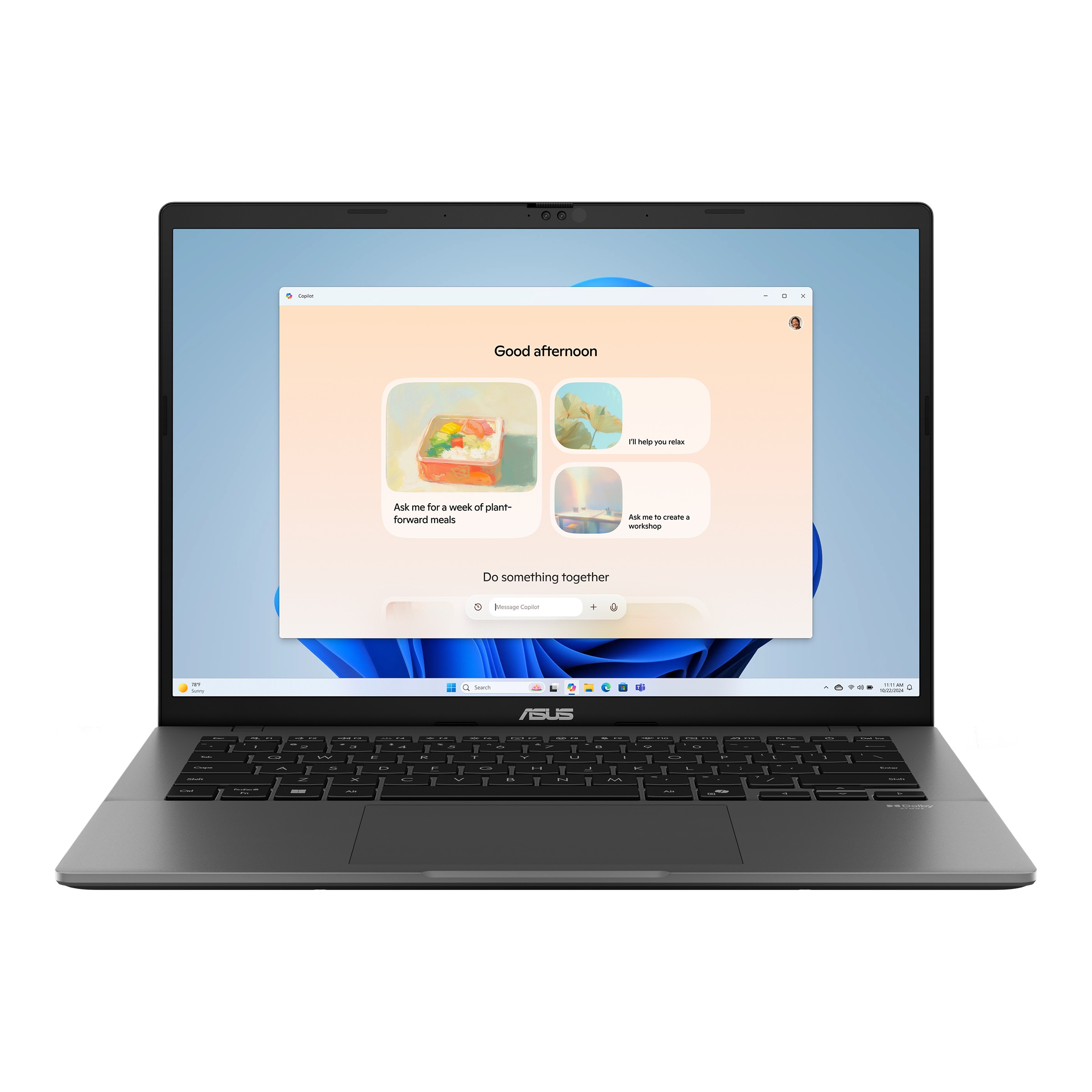 ASUS Vivobook S14/M3407GA-OLED088WZ/AI7-445/14 /WUXGA/16GB/512GB/AMD int/W11H/Gray/2R