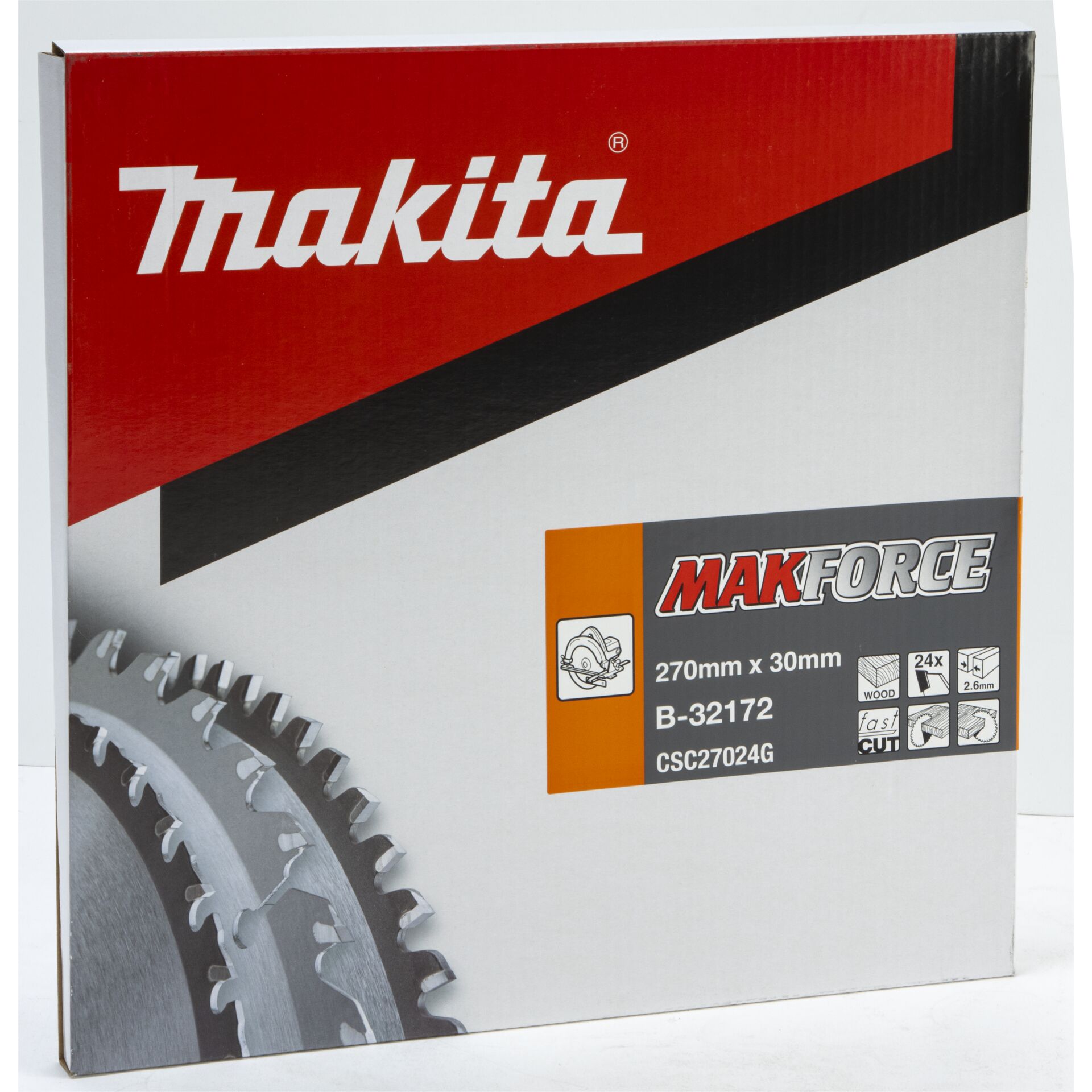 MAKITA KRUHOVÁ PÍLA 270x30x24z MAKFORCE WOOD
