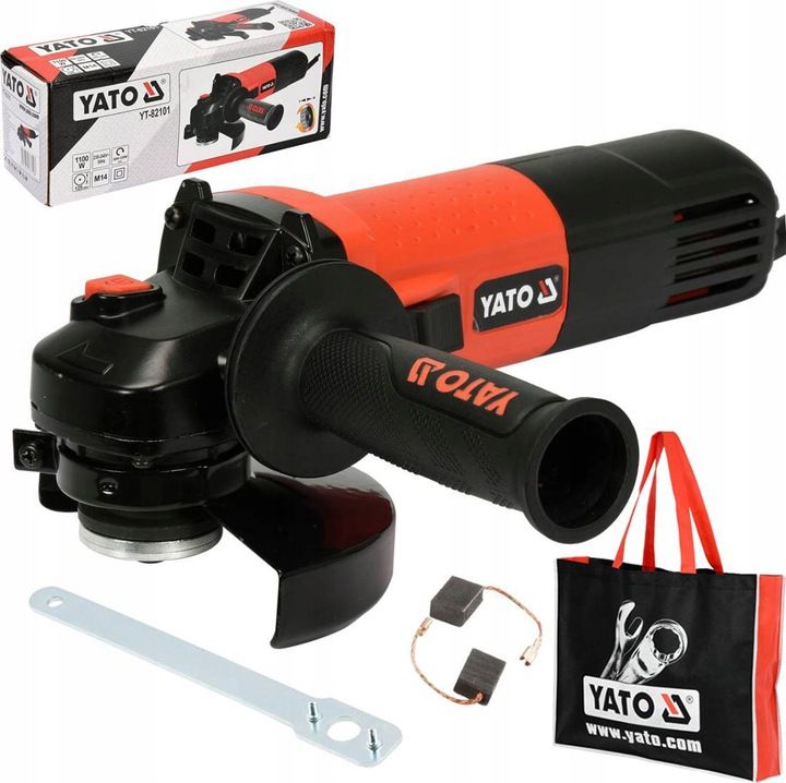 Úhlová bruska Yato 125 mm 1100 W s řízením rychlosti