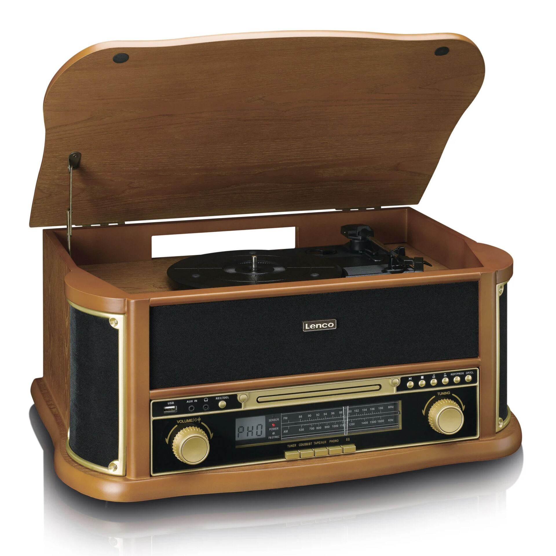 Lenco TCD-2551 wood