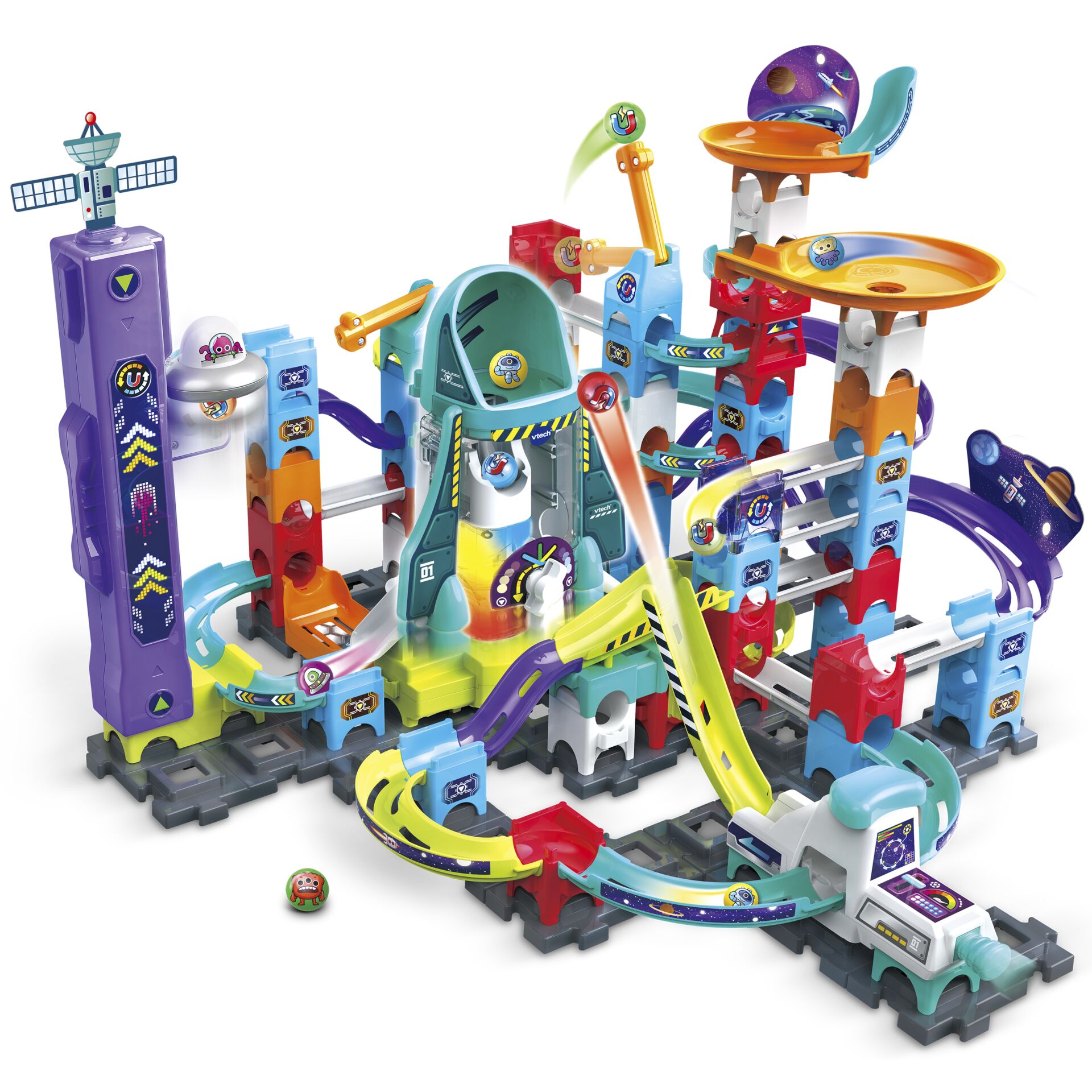 Marble Rush - Space Magnetic Set XL300 E, dráha