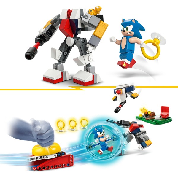 LEGO 77001 Sonic the Hedgehog Stavební hračka Sonic s Campfire Showdown