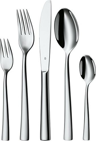 WMF Philadelphia příbory, nerezová ocel, lze mýt v myčce, lžíce, vidlička, nůž, lžička, dezertní vidlička, 60 kusů