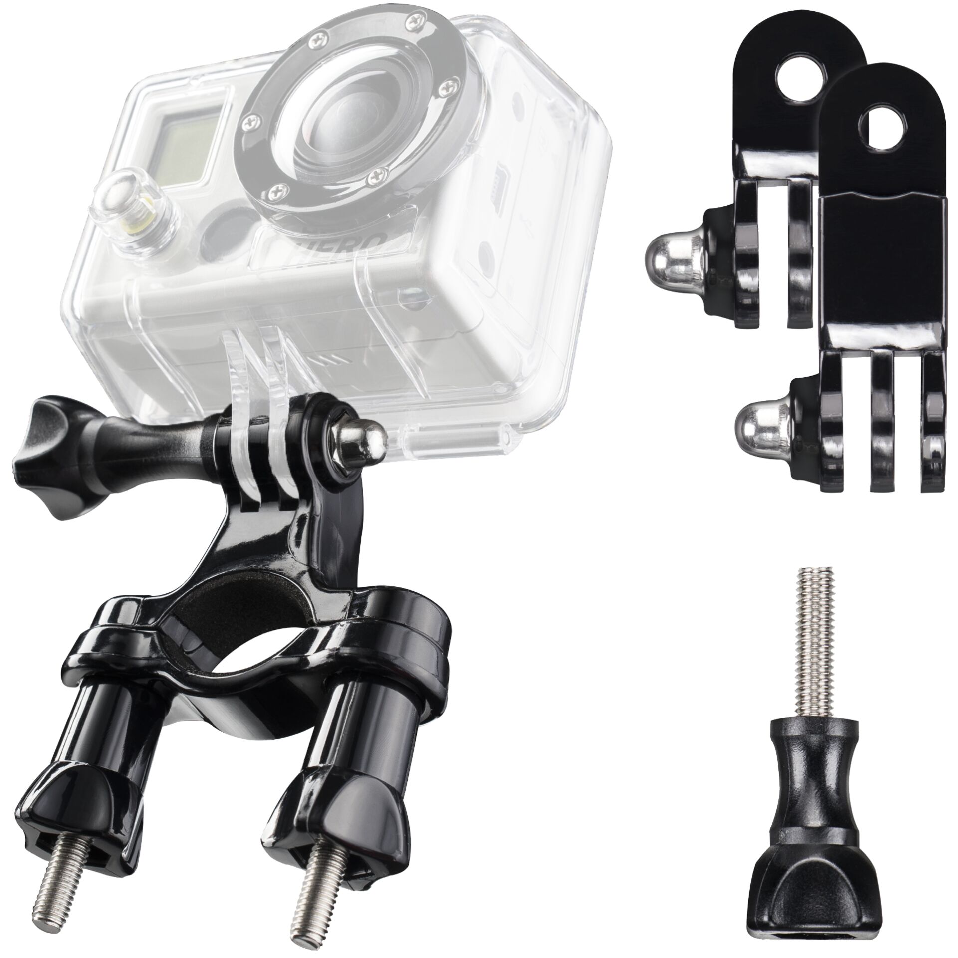 mantona bicycle mounting incl. angle piece for GoPro