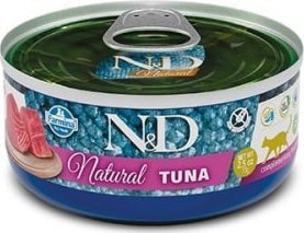 FARMINA N&D Cat Natural Tuna - mokré krmivo pro kočky - 140 g