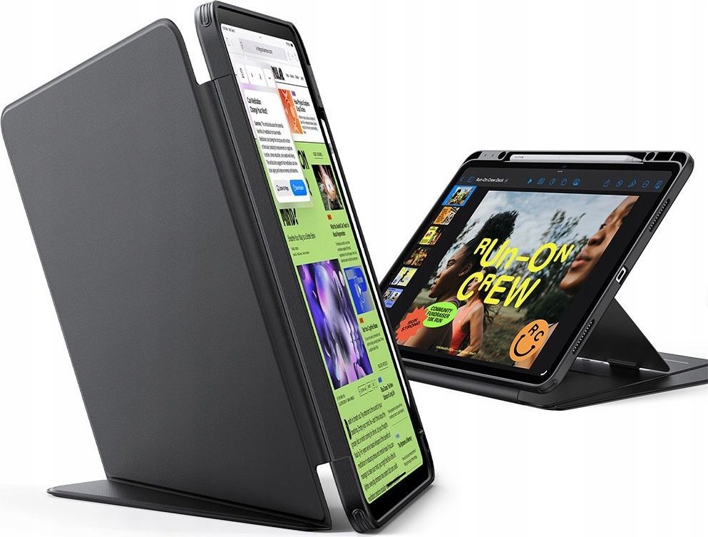 ESR FLIP HYBRID IPAD AIR 13” 1/2/2024-2025 ČERNÝ