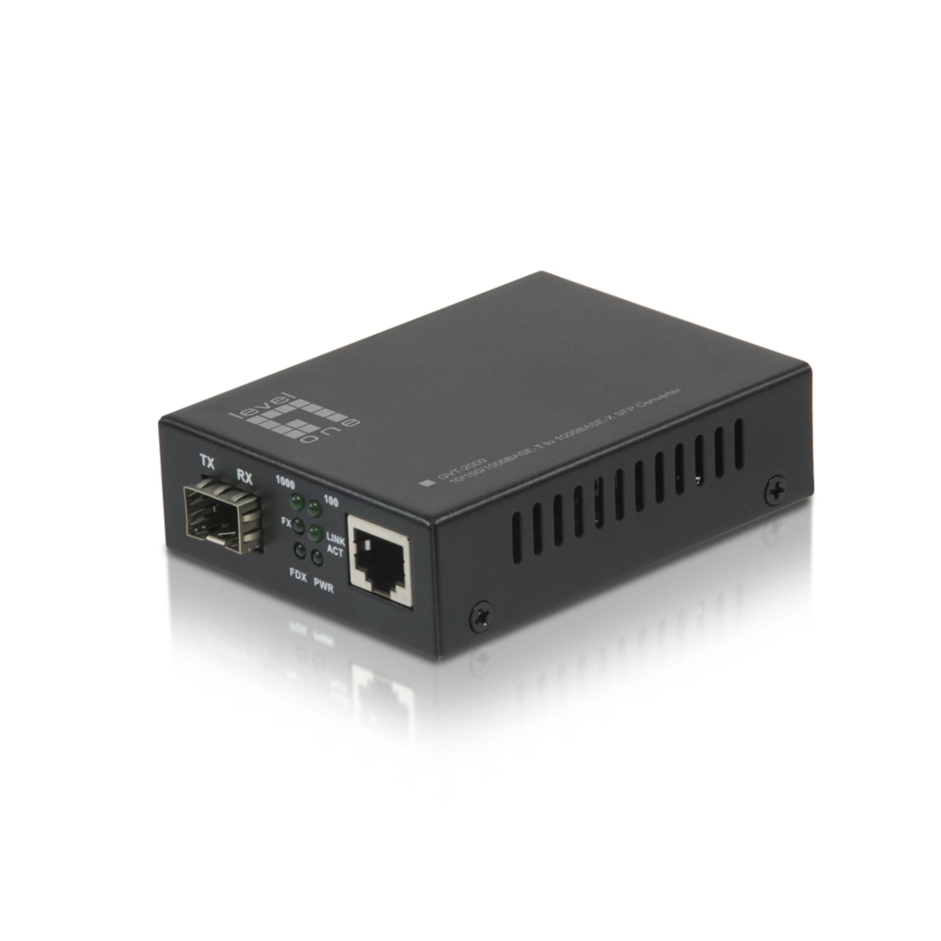 Level One GVT-2000  RJ45 SFP Gb Media Converter