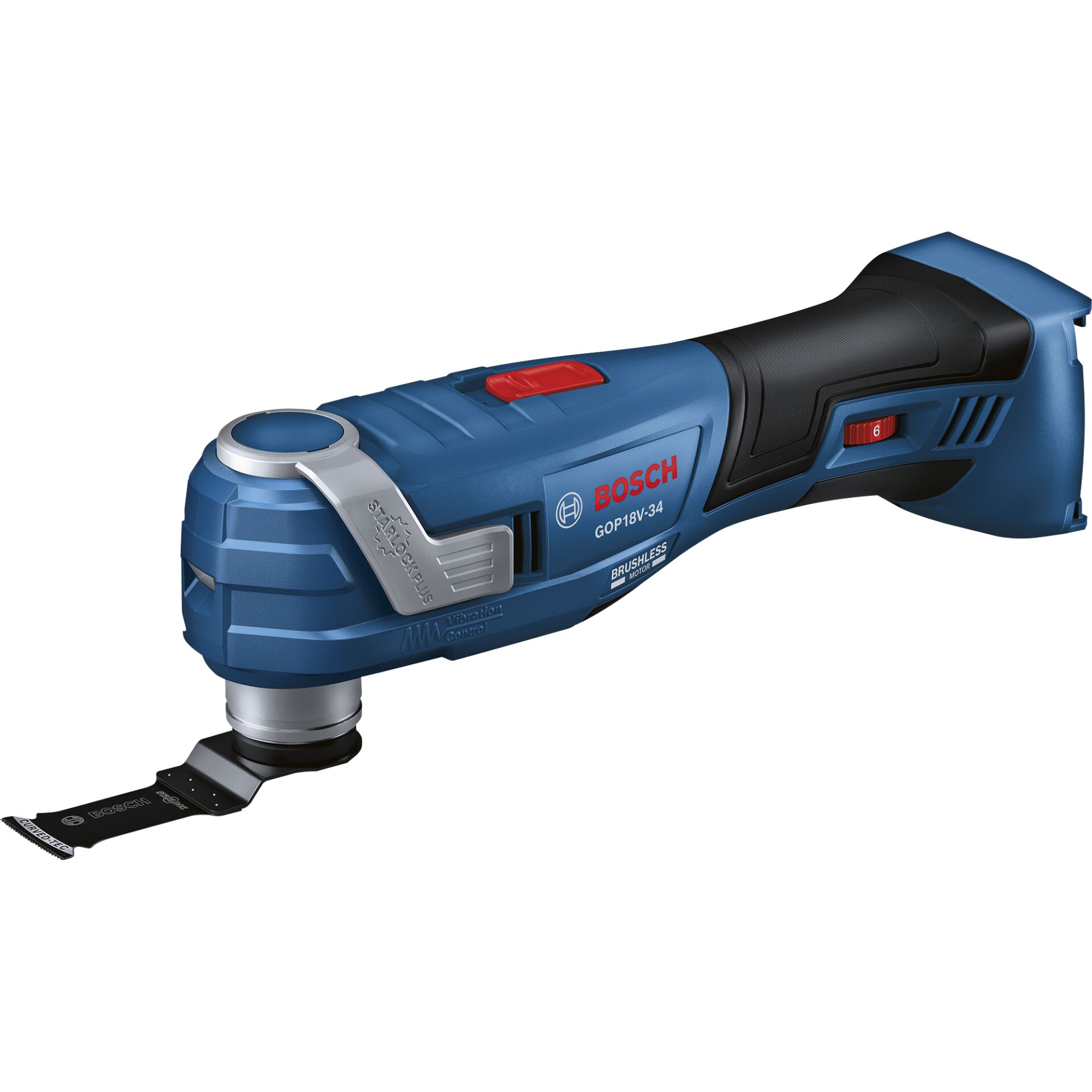 Akumulátorová multifunkční řezačka Bosch GOP 18V-34 Solo Professional, 18V, multifunkční