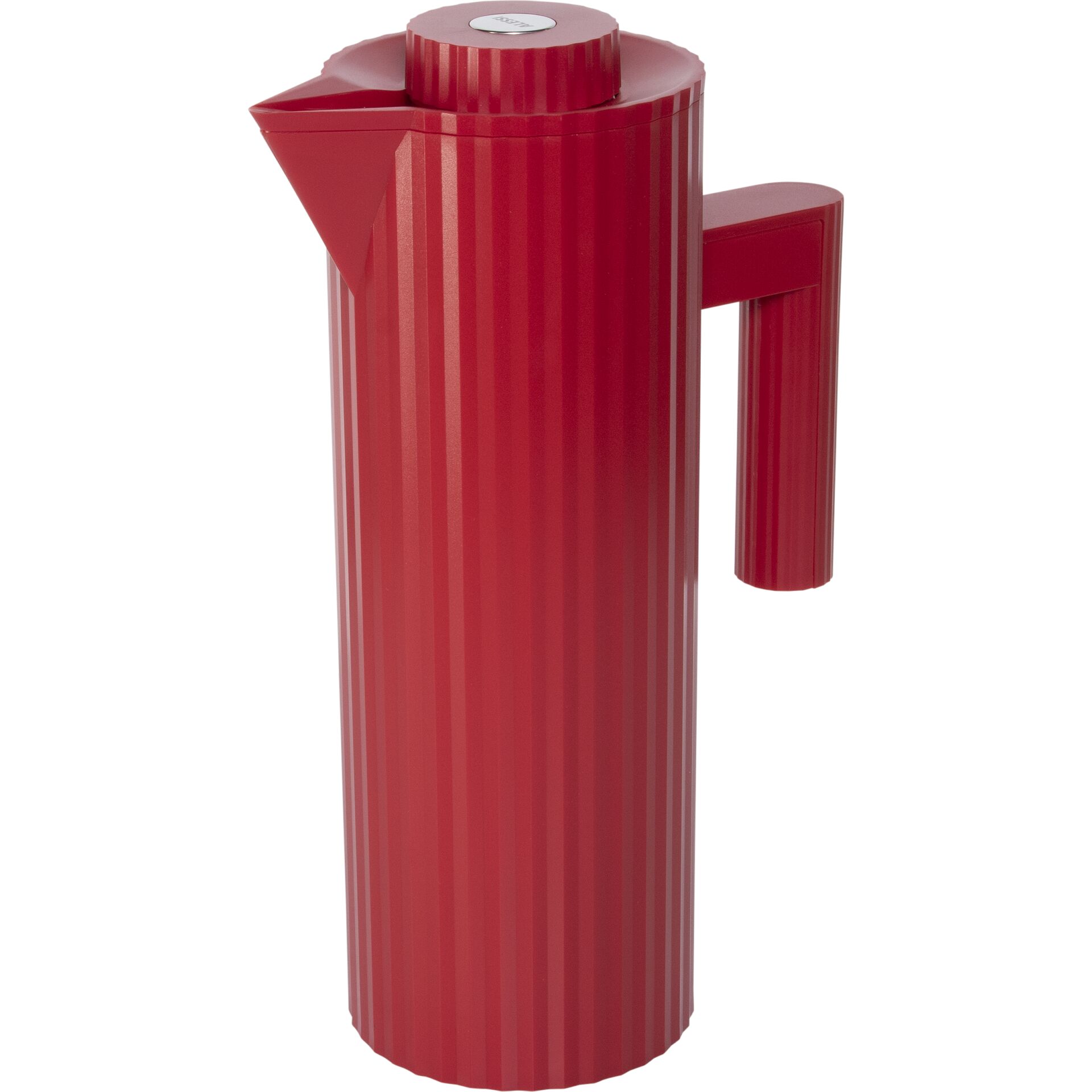 Alessi Plisse Isolierkanne 1 L, rot