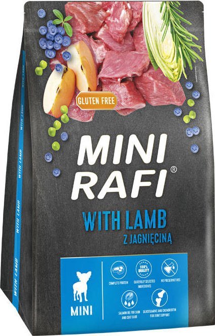 RAFI Mini with lamb - suché krmivo pro psy - 3kg