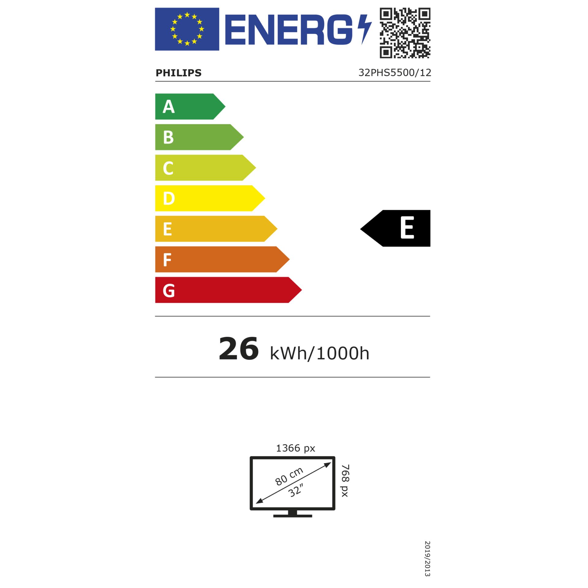 Philips LED televizor 32 palců 32PHS5500/12