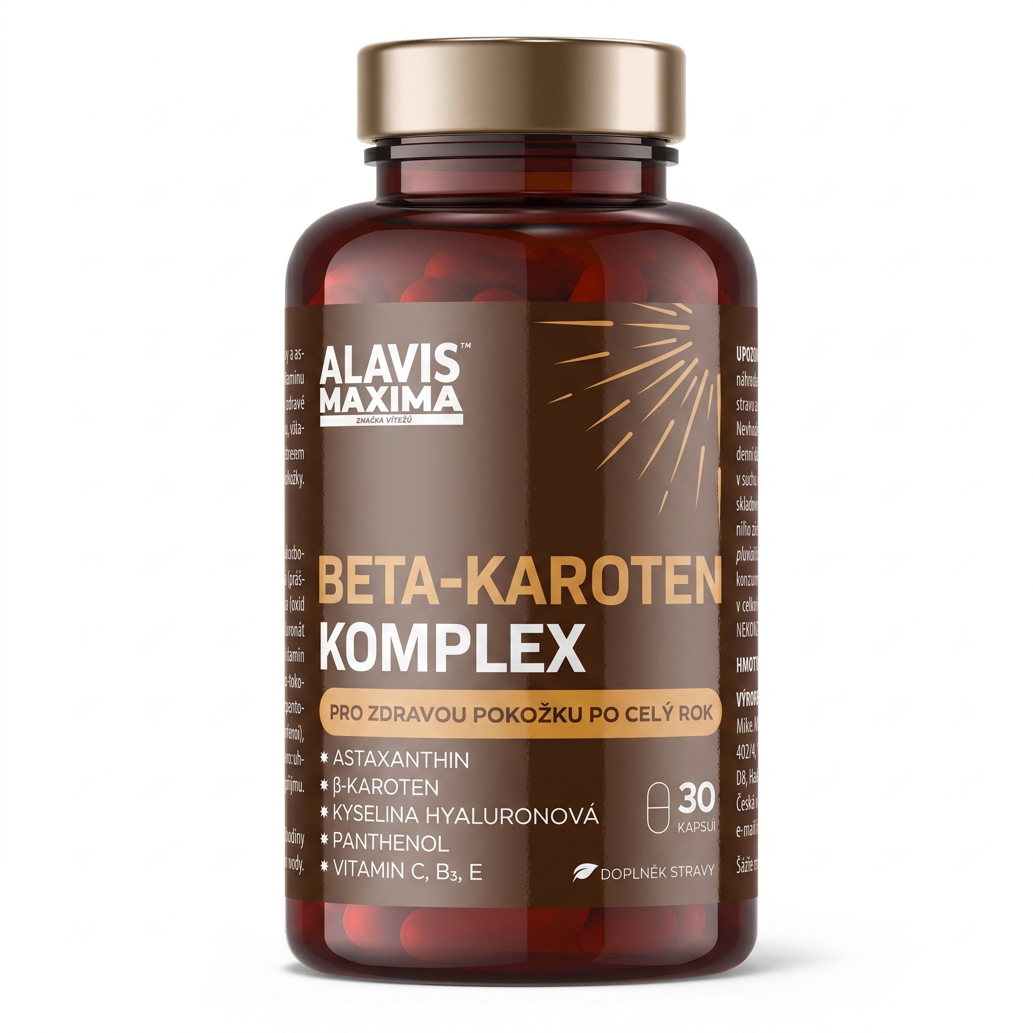 Barny s Beta-karoten Komplex 30 kapslí