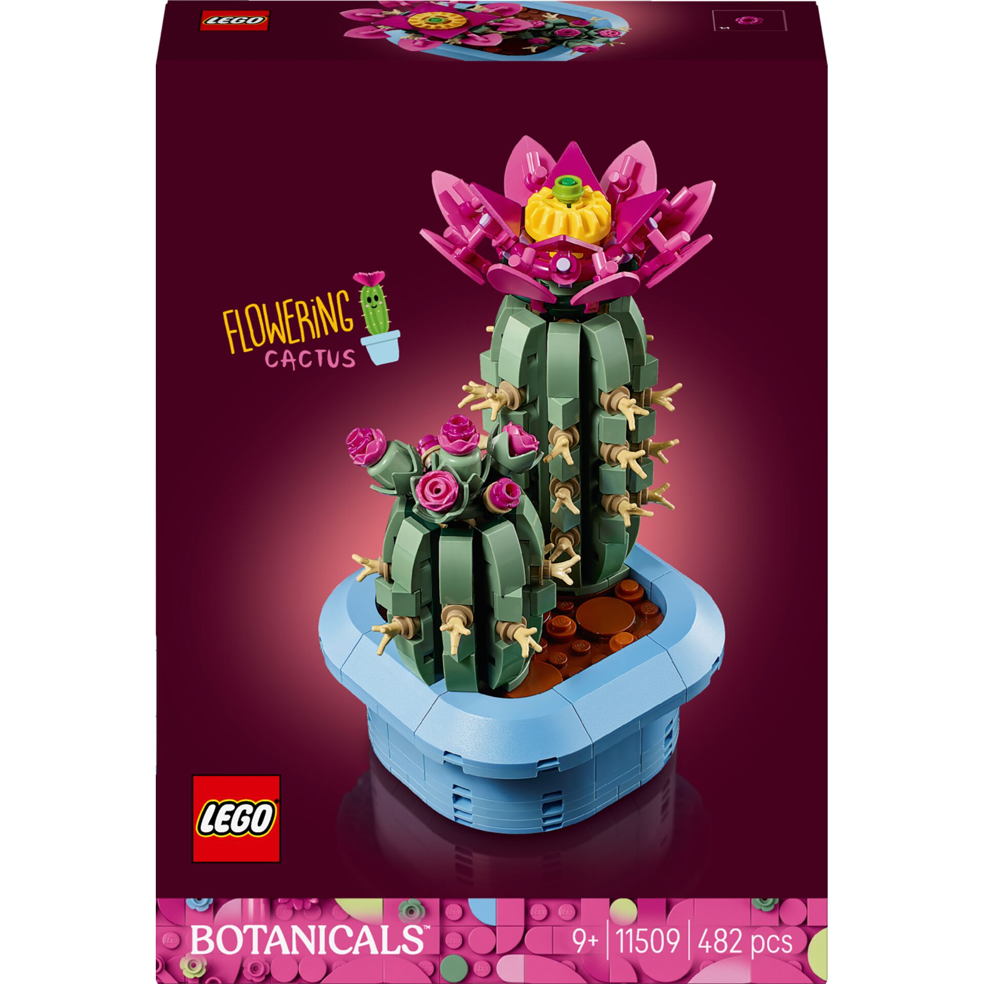 LEGO BOTANICALS 11509 Kvetoucí kaktus
