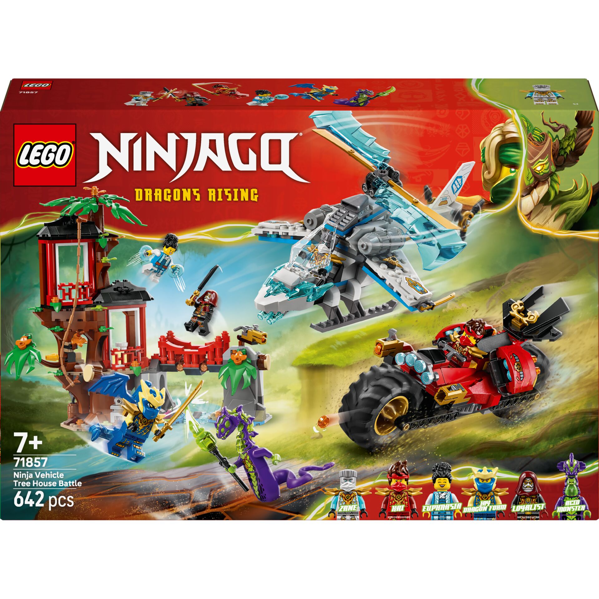 LEGO NINJAGO 71857 Ninja Vehicle Battle at the Tree House