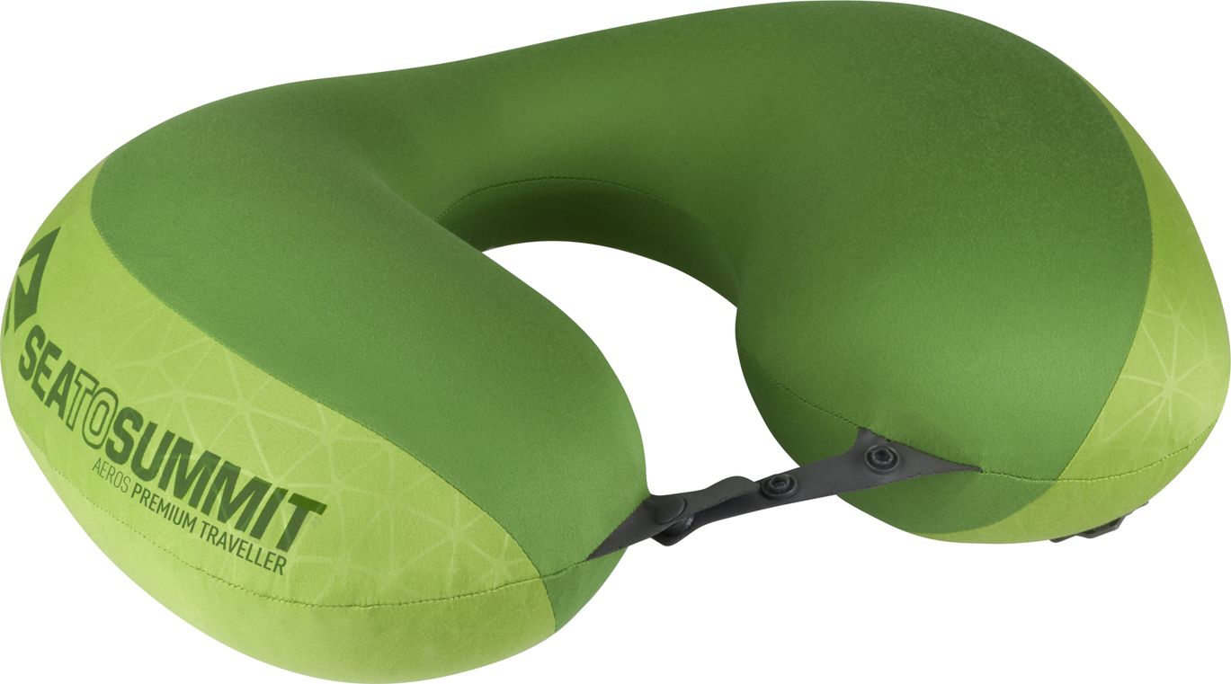 Cestovní polštář  STS Aeros Pillow Premium Traveller Lime