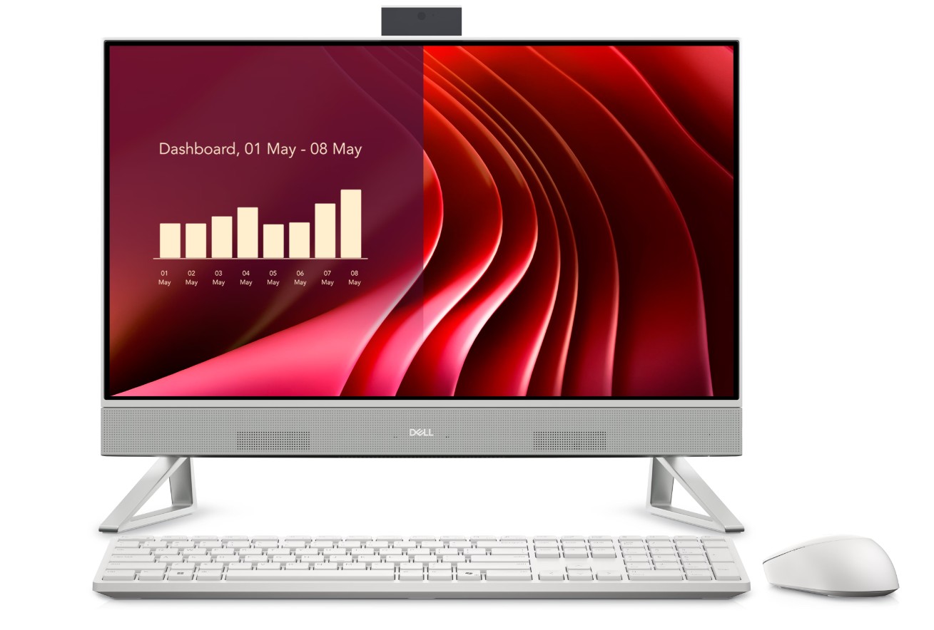 DELL EC24250 24 AIO/ Core i5-1334U/ 16GB/ 512GB SSD / 23.8  FHD/ WiFi/ W11Pro/ 3Y PS on-site