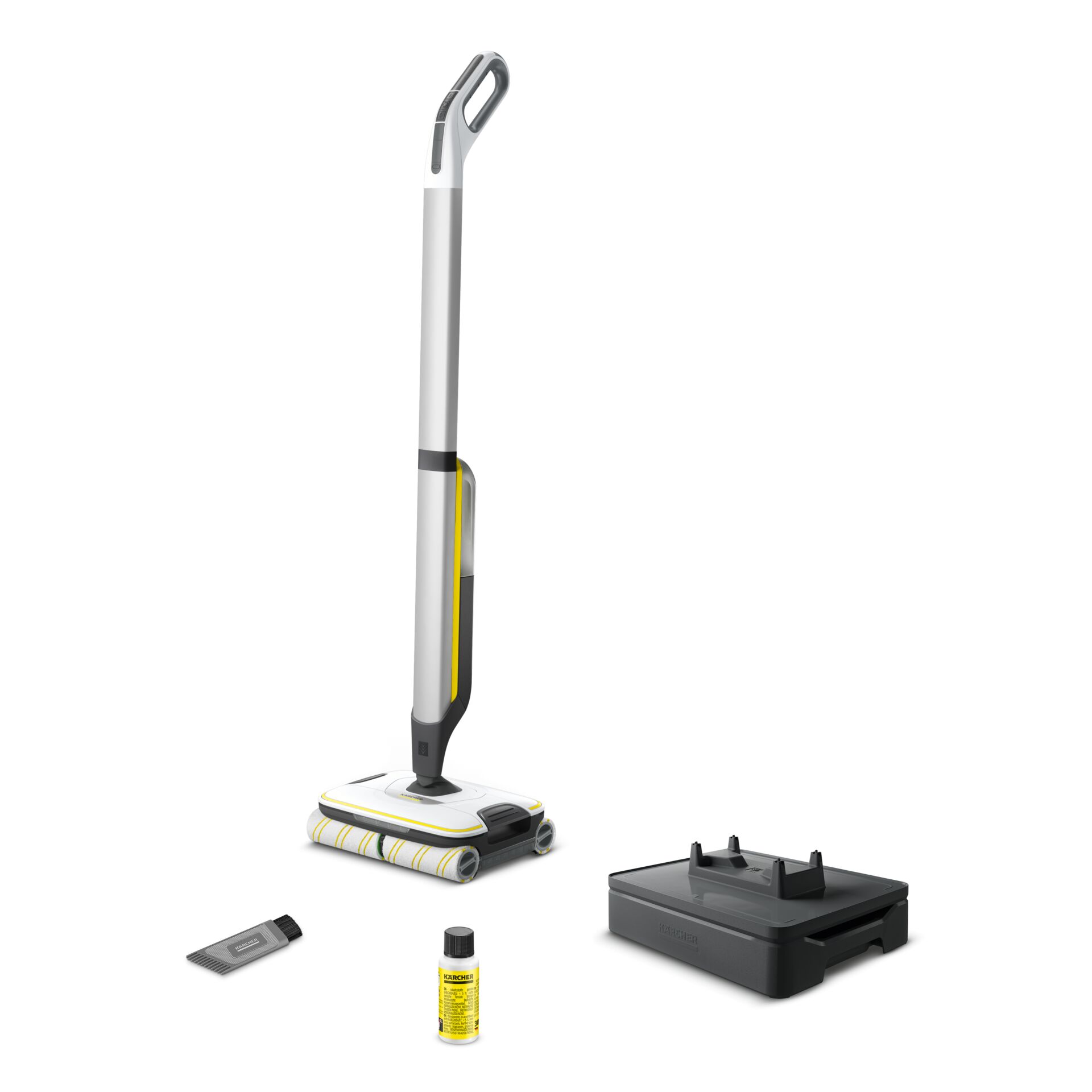 Kärcher FC 7 PLUS Elektrický mop Batéria Mokrý Bezvreckové Strieborná 2,85 Ah