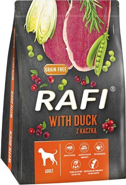 RAFI Adult with duck - suché krmivo pro psy - 3kg