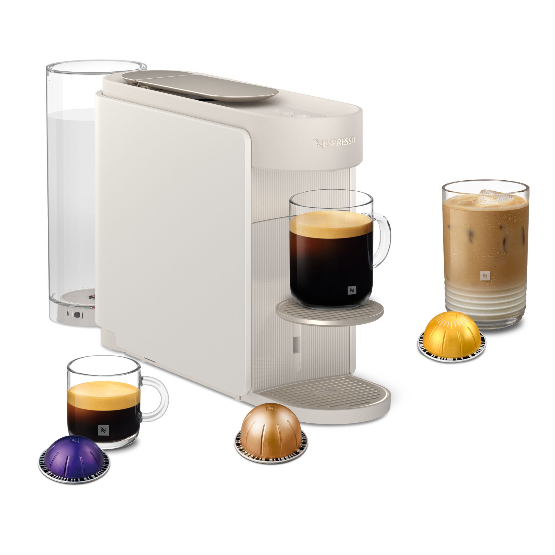 Nespresso Vertuo Up ENV 200.W by Delonghi, weiß