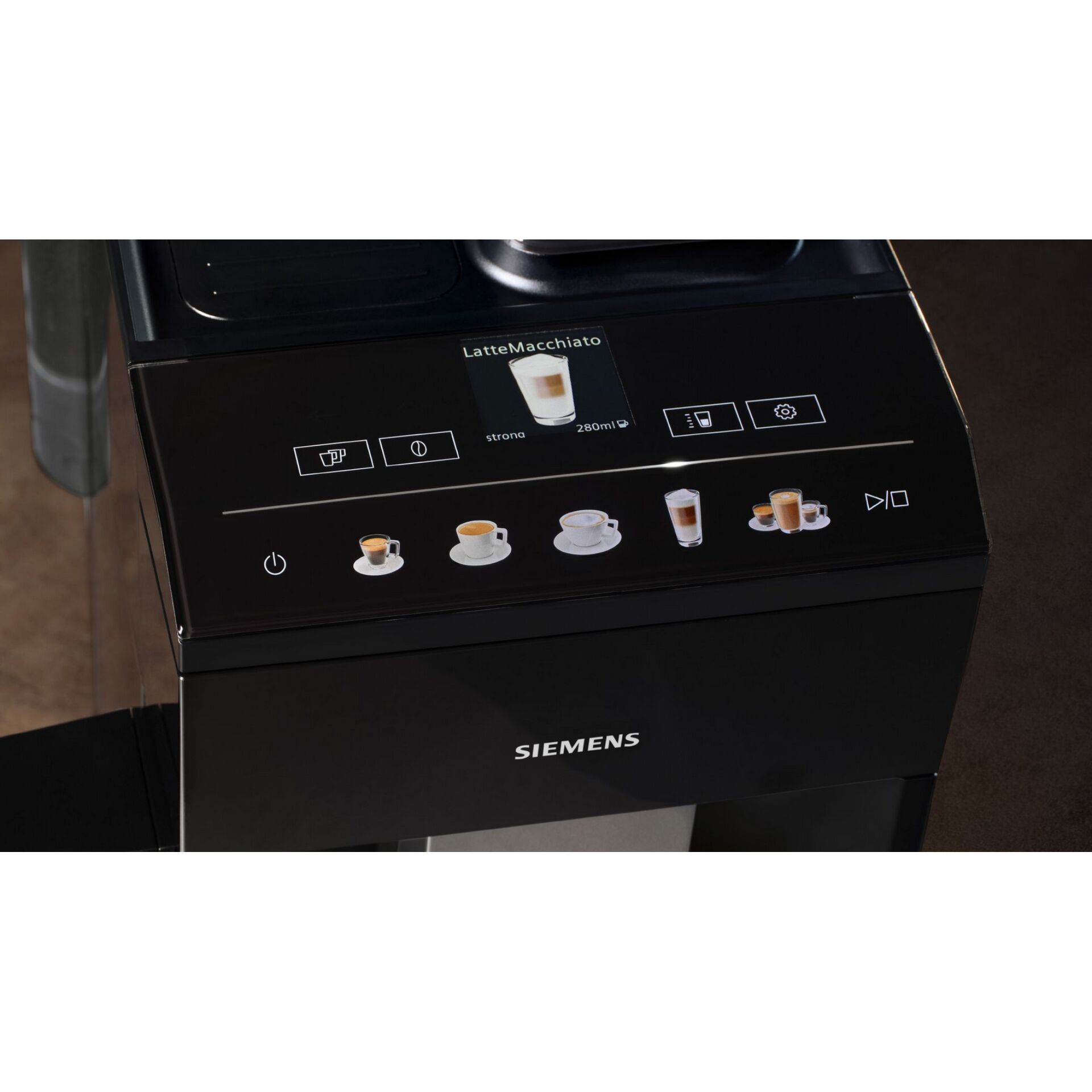 Siemens TQ 515D09 EQ.500 Piano black