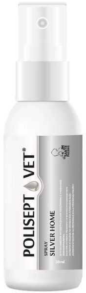 JM SANTE Polisept Vet Spray silver home spray – sprej na rány pro psa a kočku – 50ml