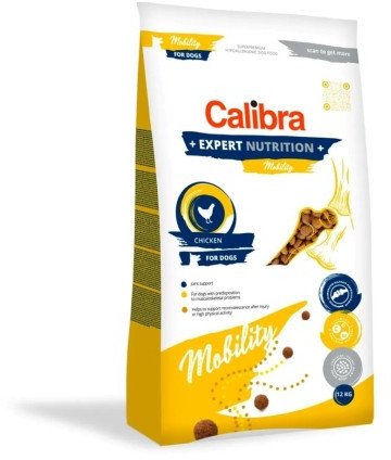 CALIBRA Dog Expert Nutrition Mobility - suché krmivo pro psy - 12kg