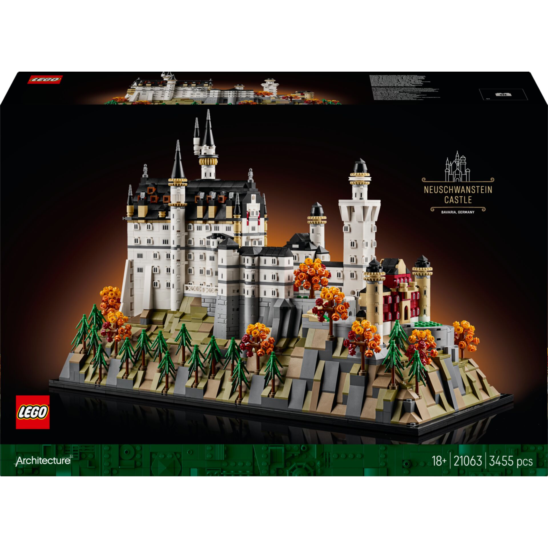 LEGO ARCHITECTURE 21063 Zámek Neuschwanstein