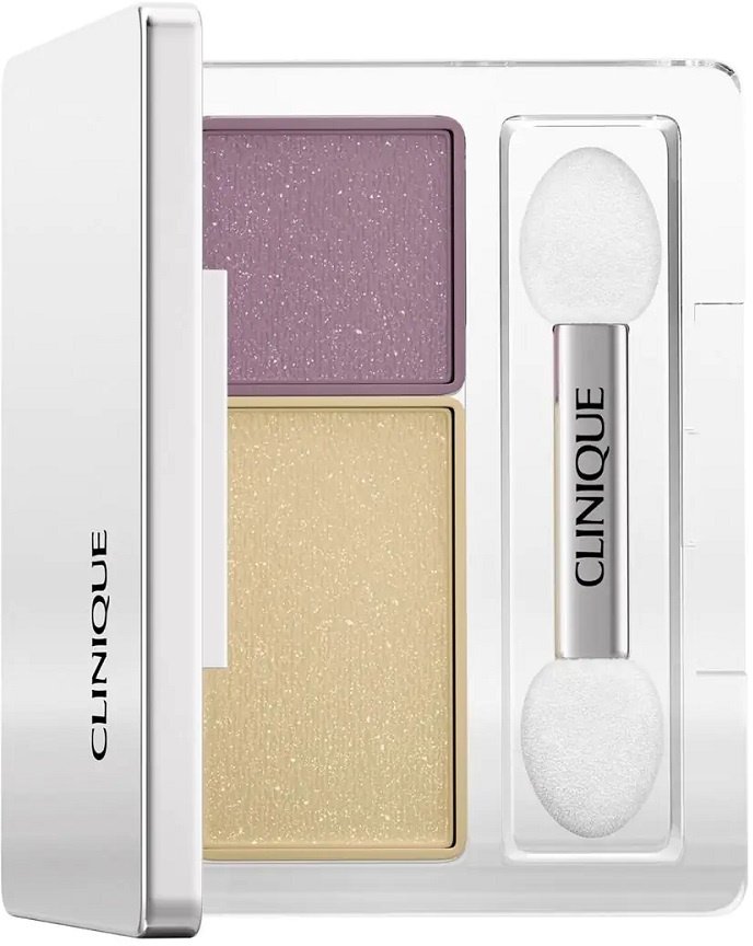 Clinique CLINIQUE_All About Shadow Duo oční stíny Beach Plum 1,7 g