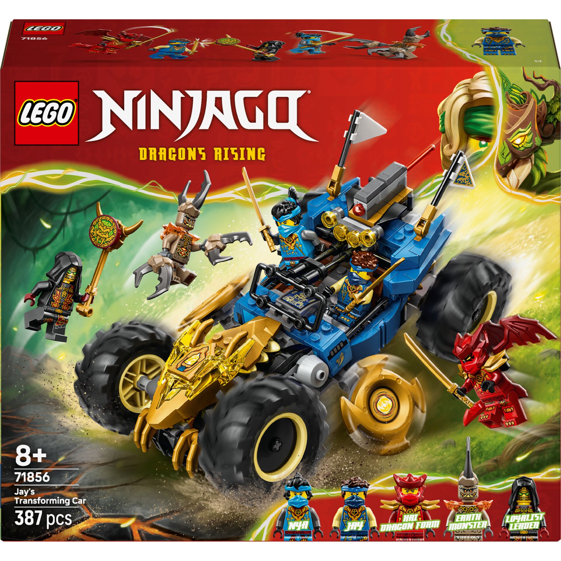 LEGO NINJAGO 71856 Jay’s Transforming Car