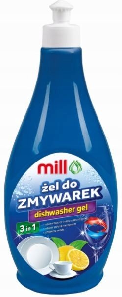 Mill Gel do myček nádobí 3 v 1 760 ml