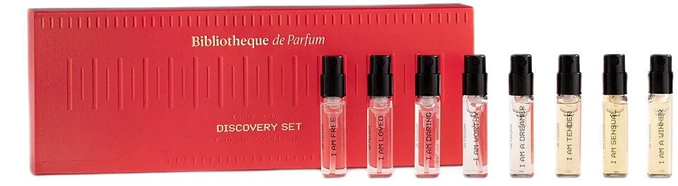 Alkotest Bibliotheque de Parfum Bibliotheque de Parfum Sada parfémů z kolekce I AM 8x2ml