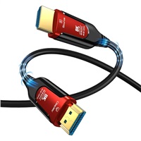 PREMIUMCORD Ultra High Speed HDMI 2.1 optický fiber kabel 8K@60Hz, zlacené 25m