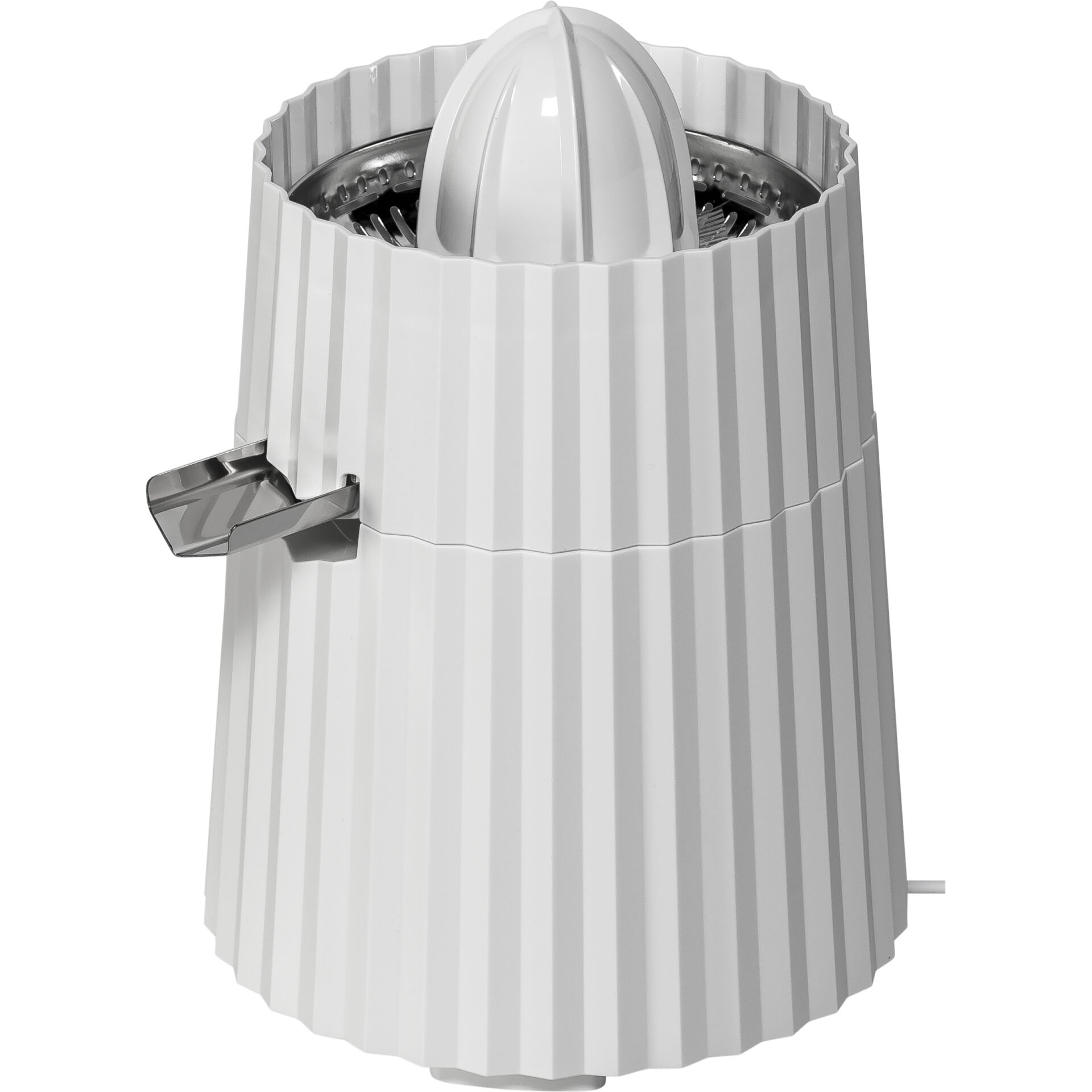 Alessi Plisse Citrus Juicer electric white