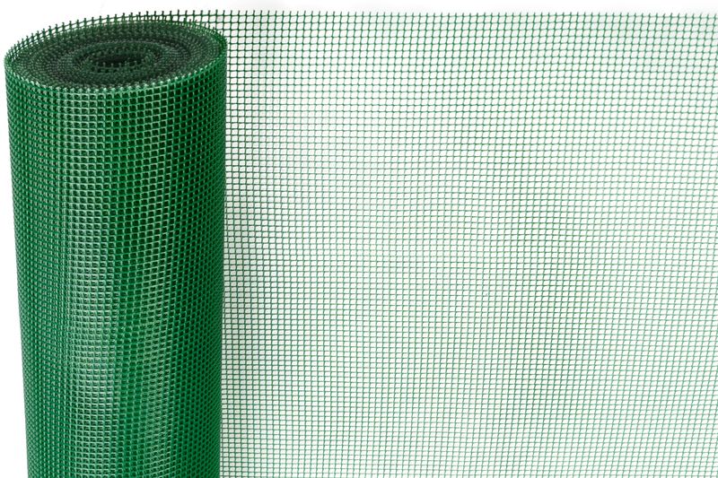 Pletivo zahradní celoplastové 1000/20x20 mm zelené role 10 m