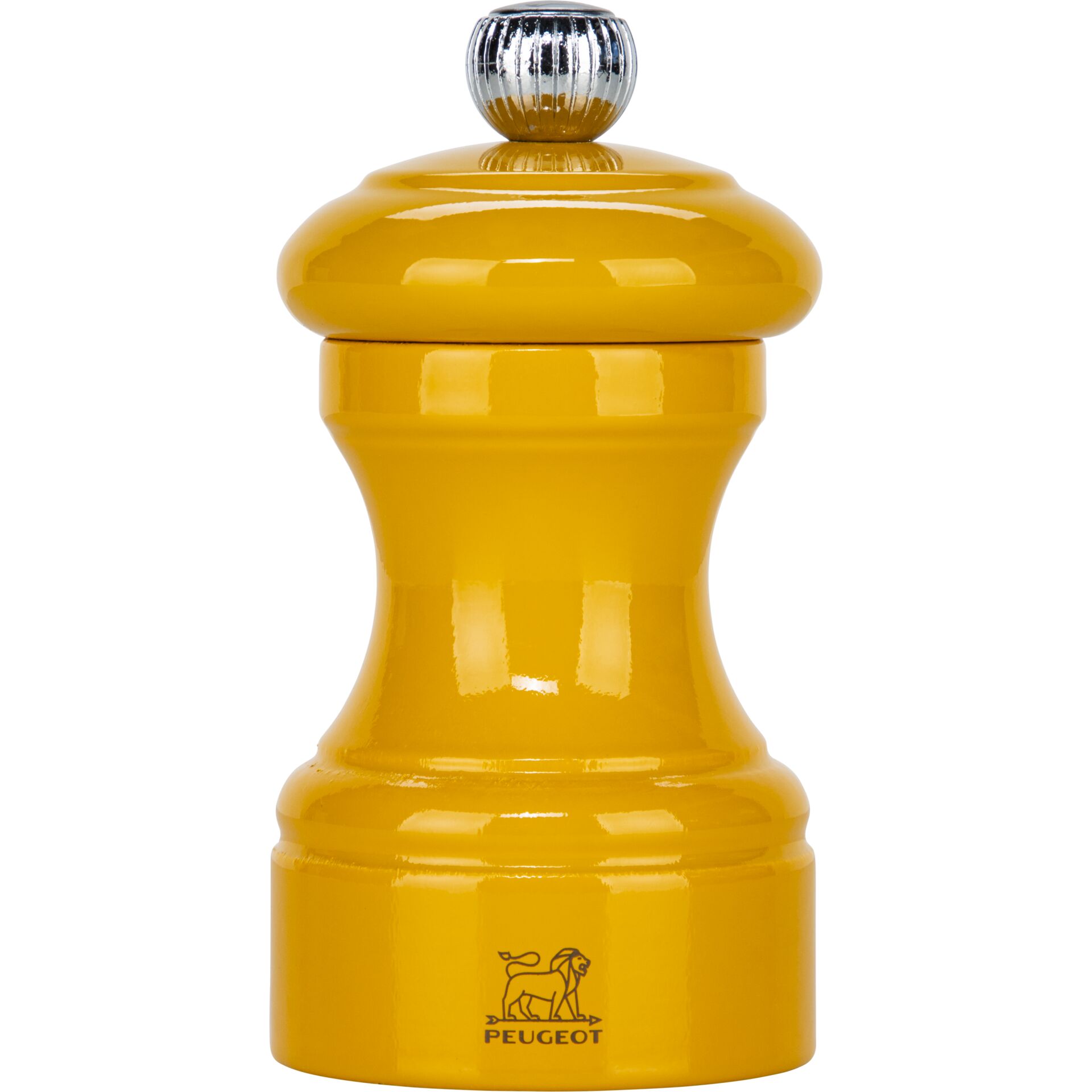 Peugeot Bistrorama Salzmühle Z 10 cm Safrangelb lackiertes Holz