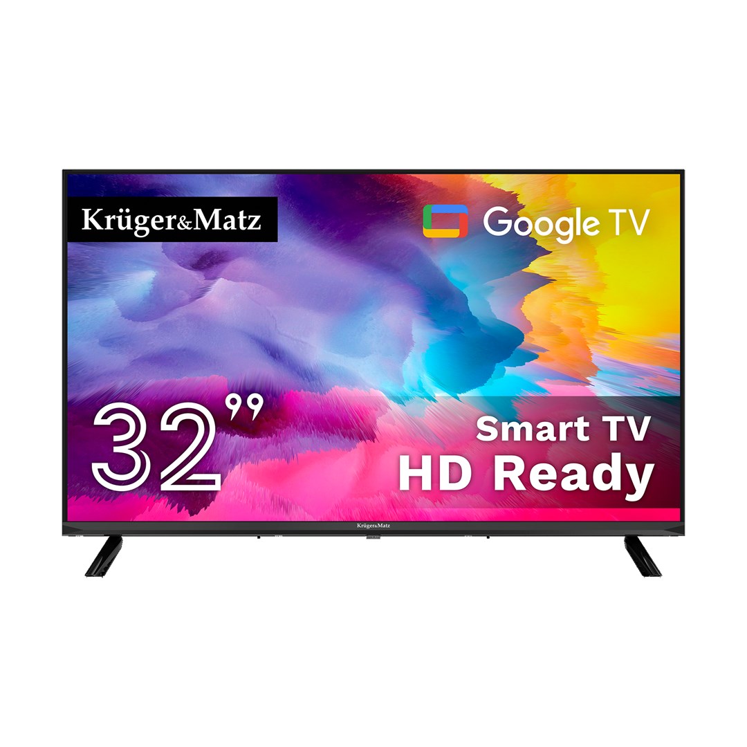 Krüger&Matz KM0232HD-G televizor 81,3 cm (32 ) HD Smart TV Wi-Fi Černá