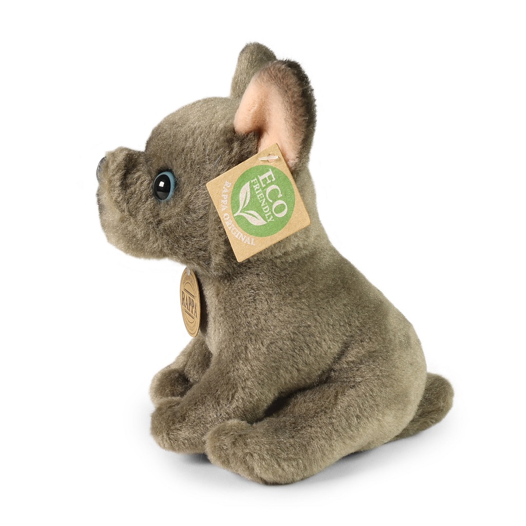 Rappa Plyšový pes francouzský buldoček 18 cm ECO-FRIENDLY
