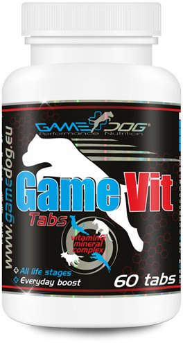 GAME DOG GameVit Tabs - doplňky stravy pro psy - 60 tablet
