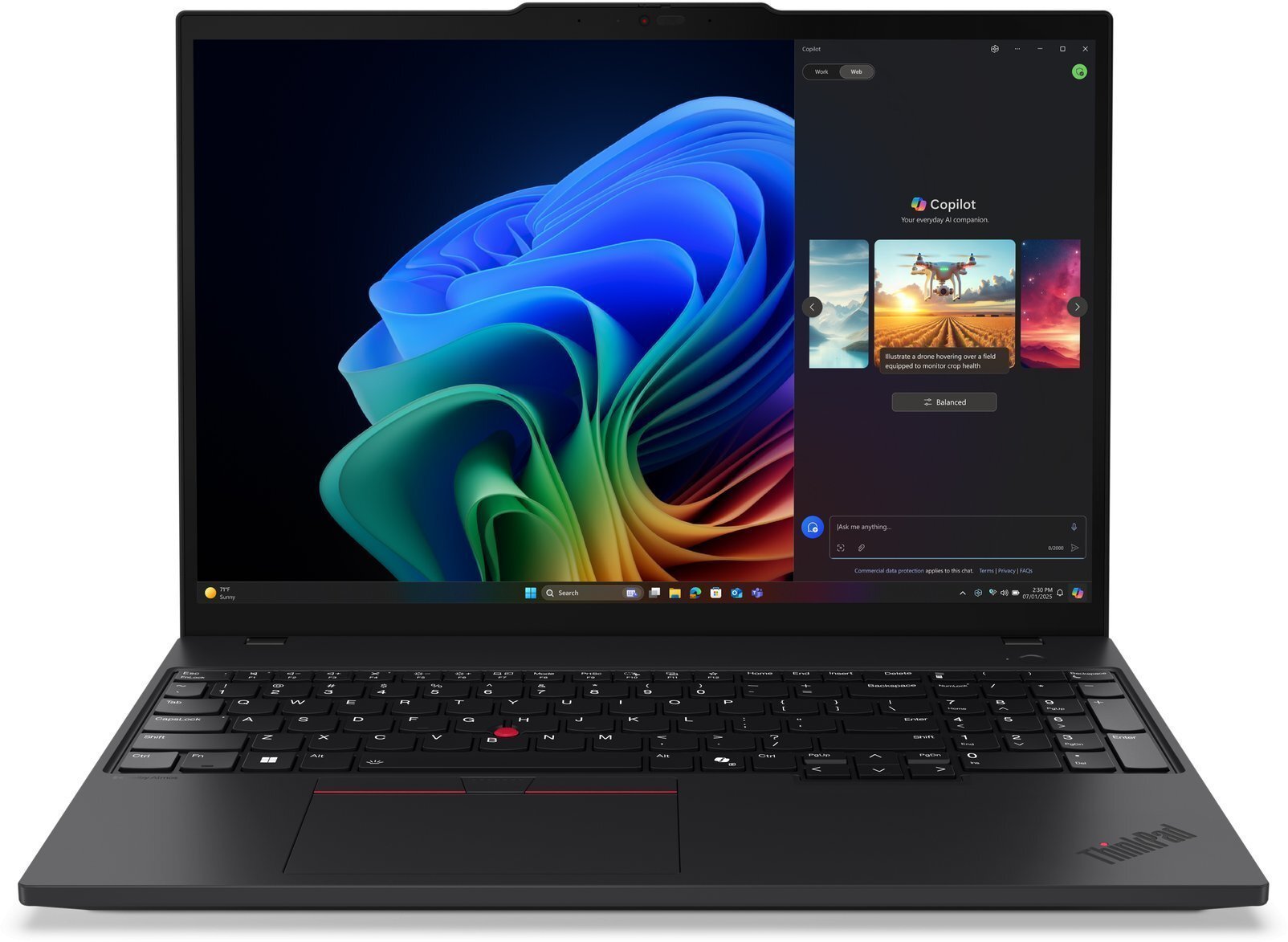 Lenovo Ultrabook ThinkPad T16 G4 21QN0079PB W11Pro 7 PRO 350/2X16GB/1TB/INT/16.0 WUXGA/Černý/3Y Premier Support + CO2 OFFSET