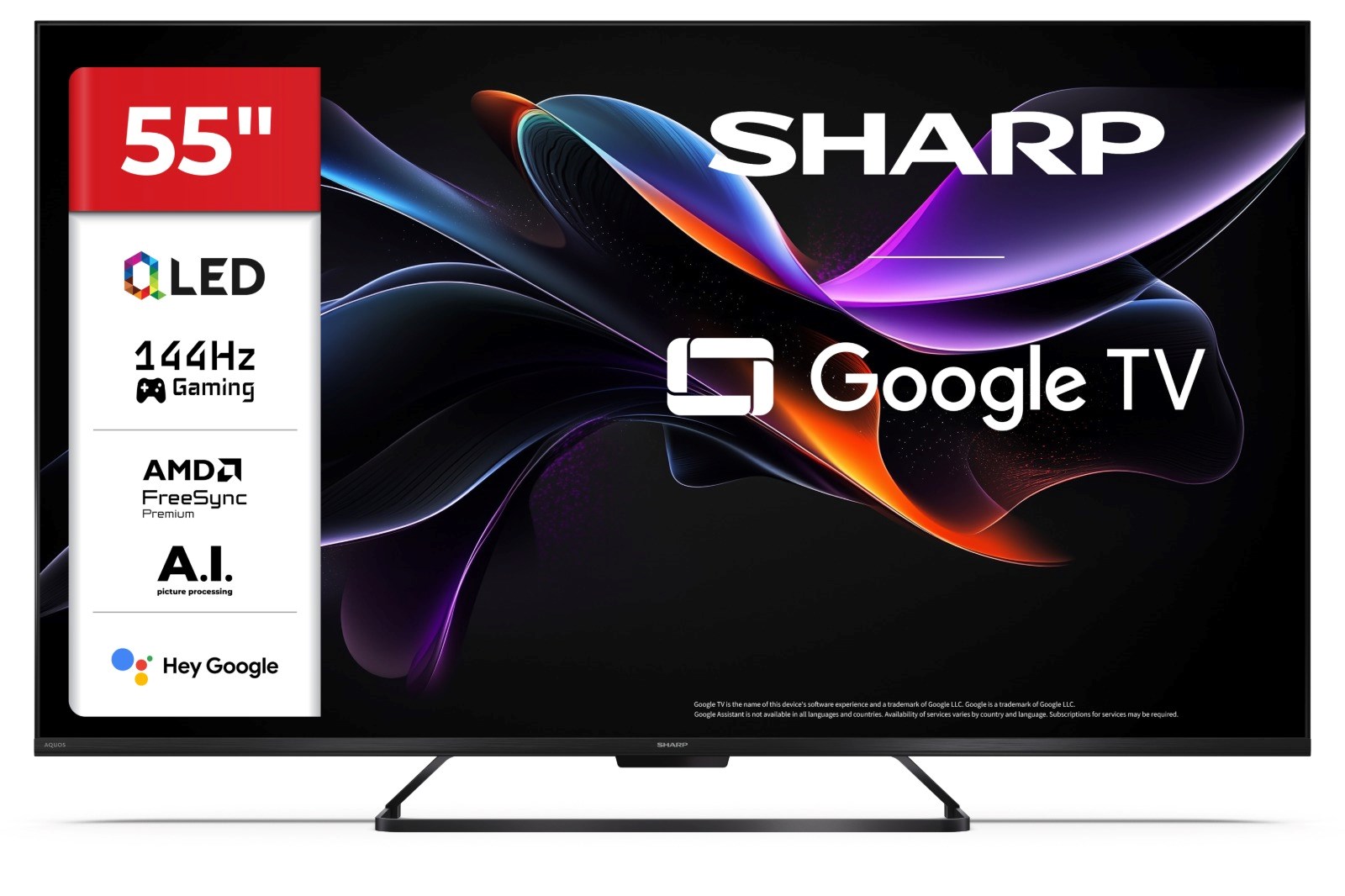 Sharp 55HR7265E televizor 139,7 cm (55 ) 4K Ultra HD Smart TV Wi-Fi Černá