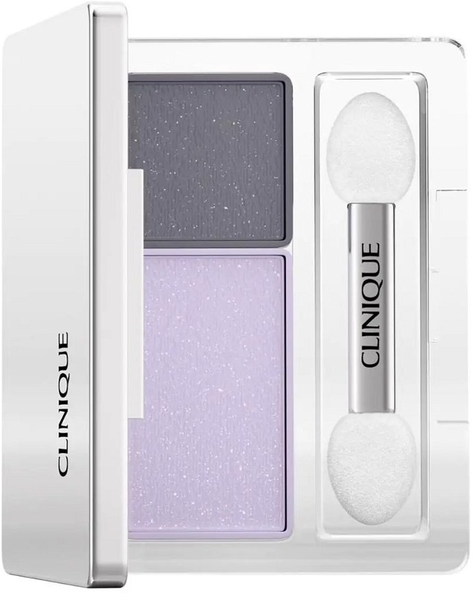 Clinique CLINIQUE_All About Shadow Duo oční stíny Blackberry Frost 1,7 g