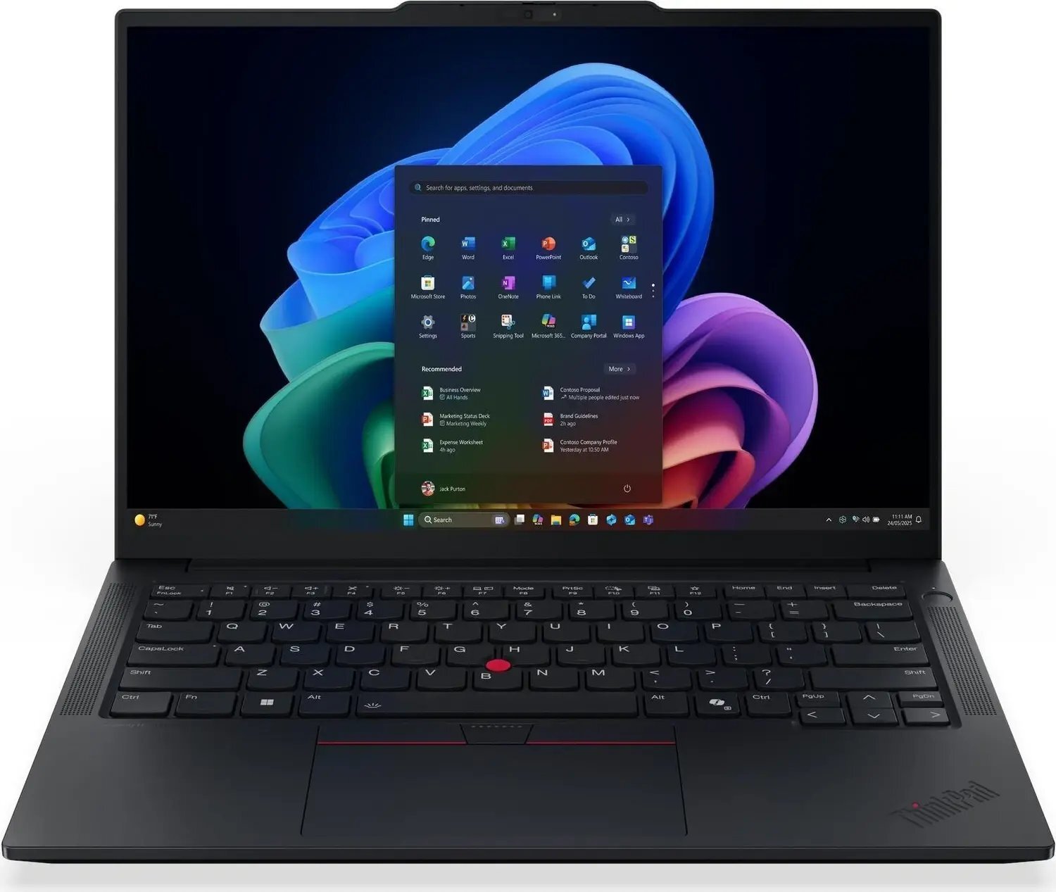 Lenovo Notebook ThinkPad E14 G7 21Y6004WPB W11Pro Ultra 7 355/16GB/512GB/INT/14.0 WUXGA/Černý/1 rok Premier Support + 3 roky OS + CO2 Offset