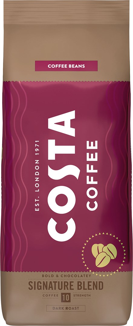 COSTA Káva  Signature Blend , tmavě pražená, zrnková, 1000g