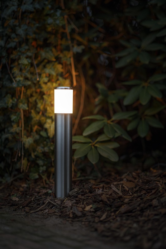 Lampa Ludeco STEN PL1013, 1W, LED, IP44, stříbrná