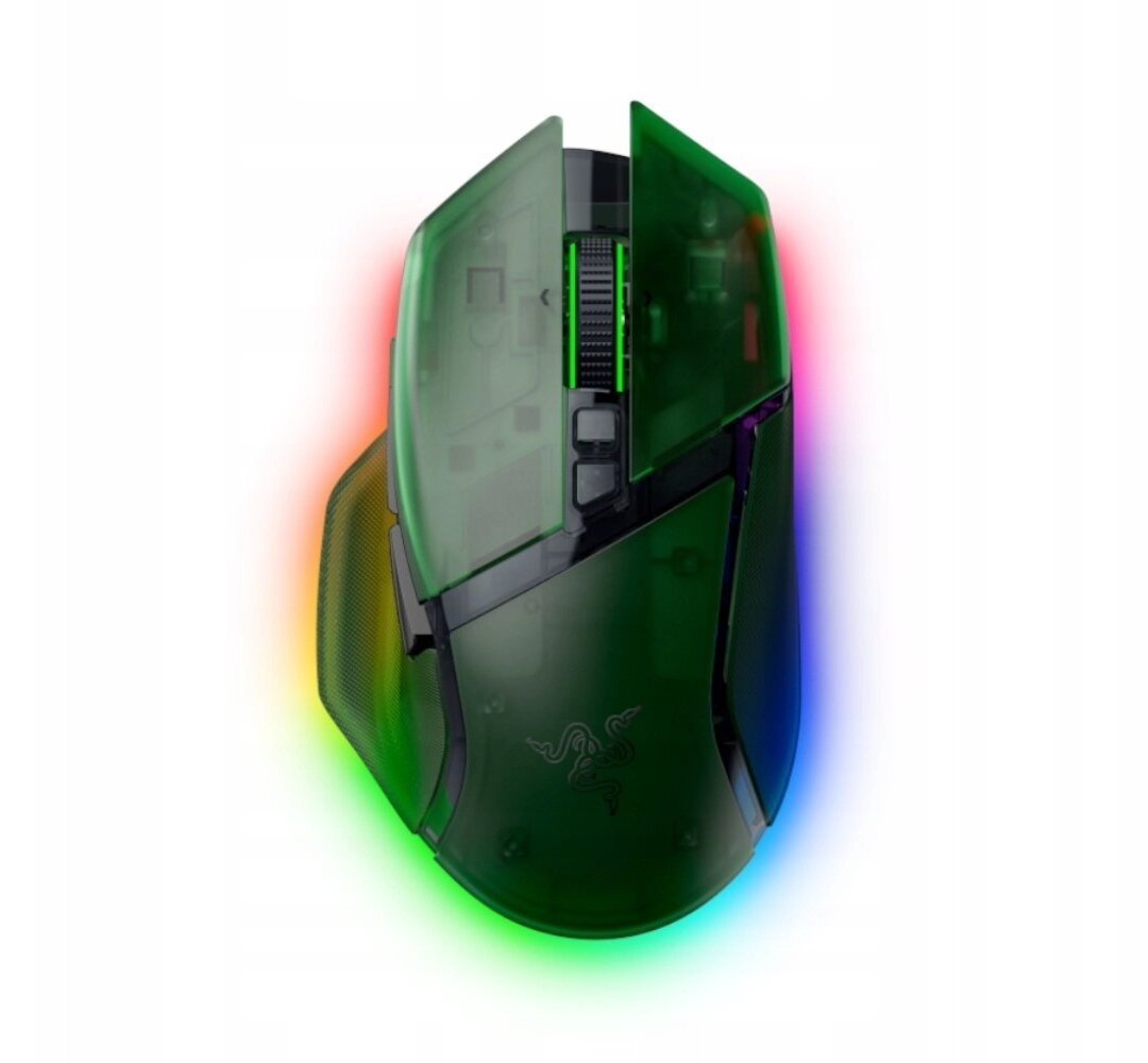 Razer Herní myš Basilisk V3 Pro 35K, pravá, bezdrátová, RF + Bluetooth + USB typu A, optická, 35000 DPI