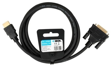 Kabel HDMI do DVI FullHD 1080P 2m