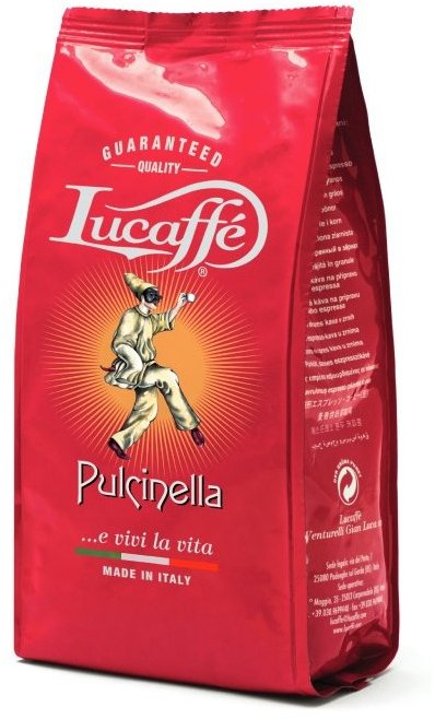 Lucaffe Zrnková káva Lucaffeina Pulcinella 700g