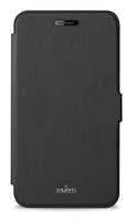 Puro flipové pouzdro pro HUAWEI Y6 s přihrádkou na kartu, černá