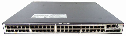 Huawei S5700-48TP-PWR-SI Mainframe (48 10/100/1000Base-T, 4 100/1000Base-X Combo, PoE, Chassis, Dual Slots of power, Without Power Mo