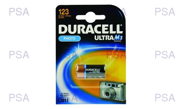 DURACELL Baterie - Baterie do digitálního 123A 3V Lithium Battery   jednorázová/nenabíjecí